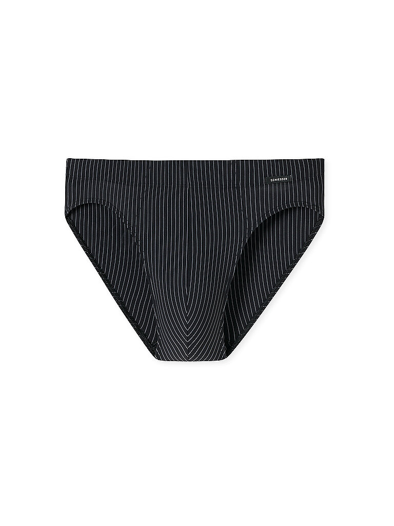Schiesser Slip negro negro L