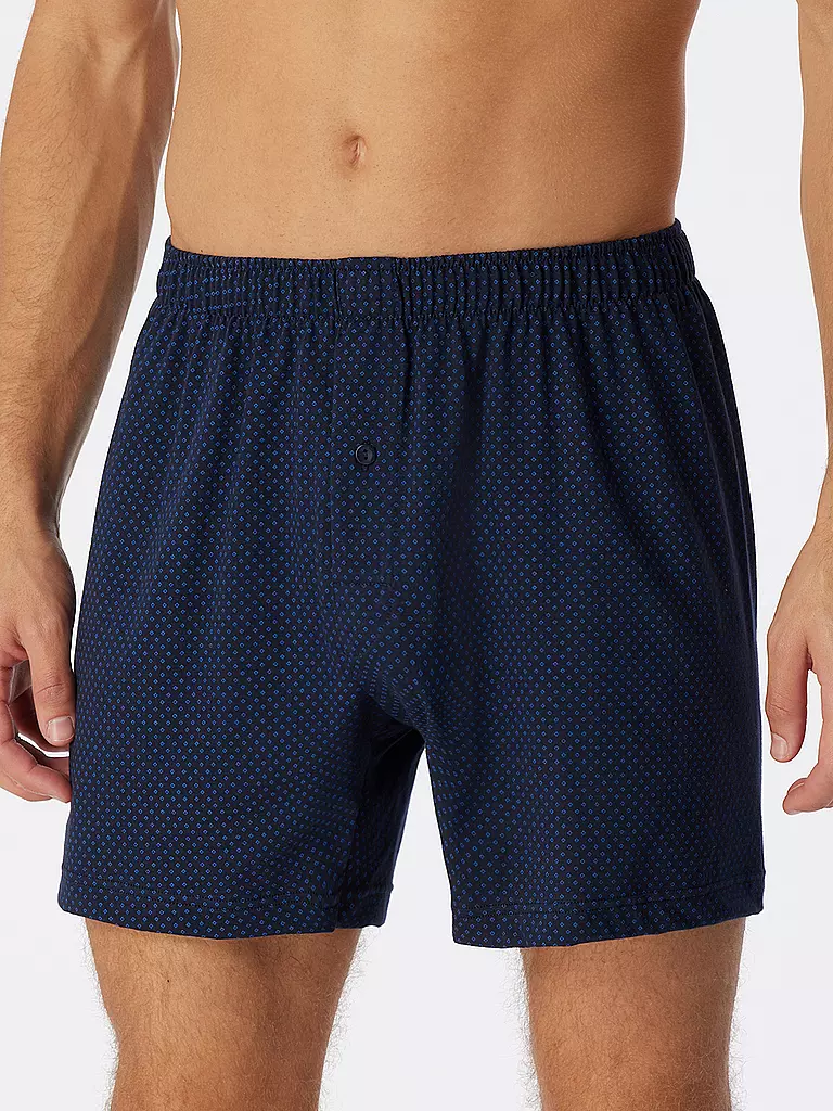 SCHIESSER | Boxershorts NOS azul oscuro | 