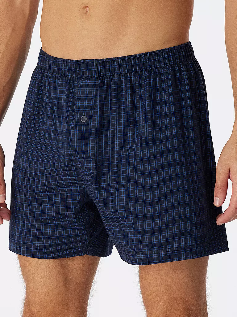 SCHIESSER | Boxershorts NOS azul oscuro | 