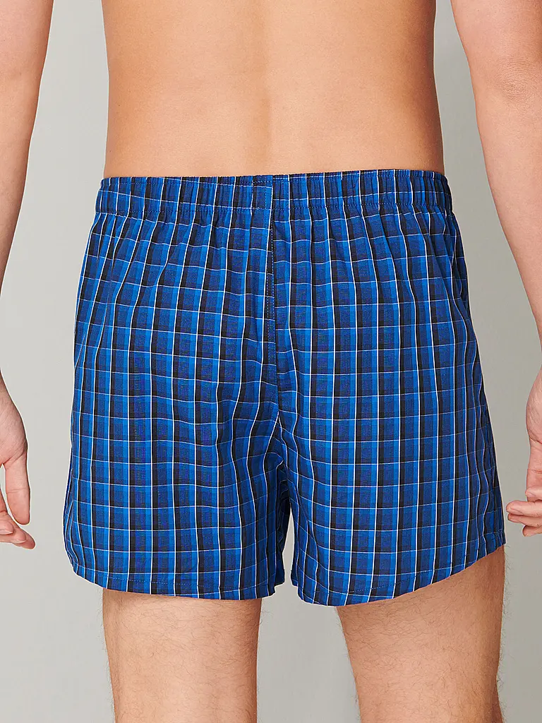 SCHIESSER | Boxershorts Paquete de 2 royal | 