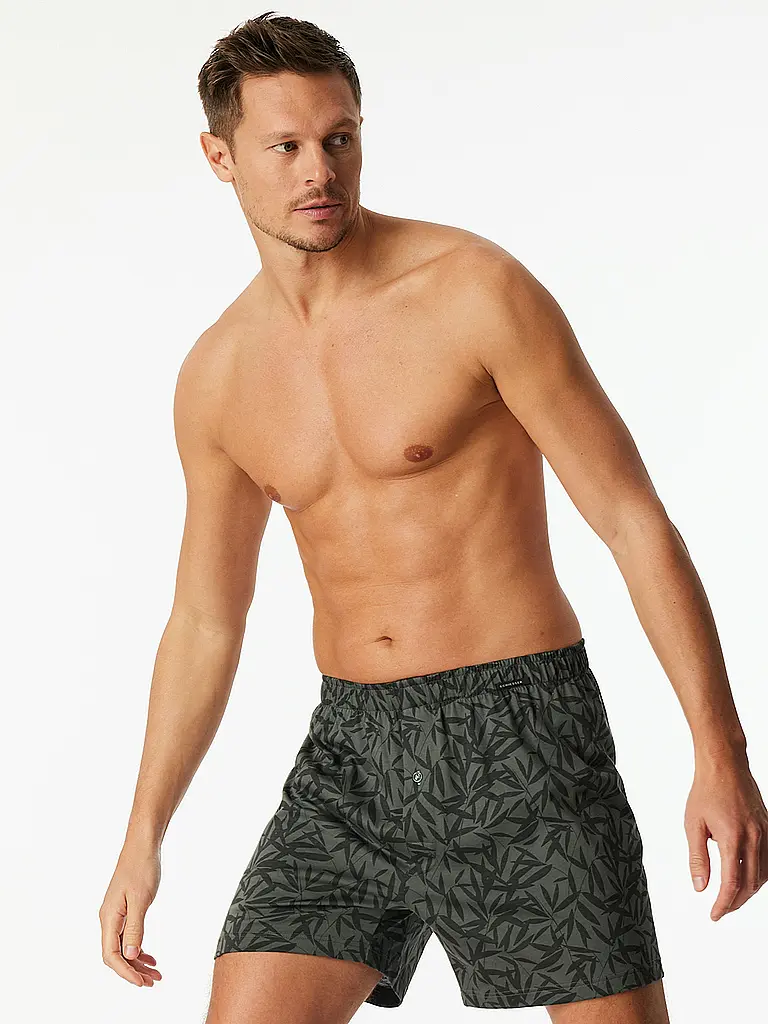 SCHIESSER | Boxershorts Paquete de 2 surtido 12 | Azul