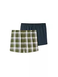 SCHIESSER | Boxershorts 2er Pkg. | Oliva