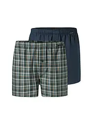 SCHIESSER | Boxershorts Paquete de 2 surtido 5 | Azul