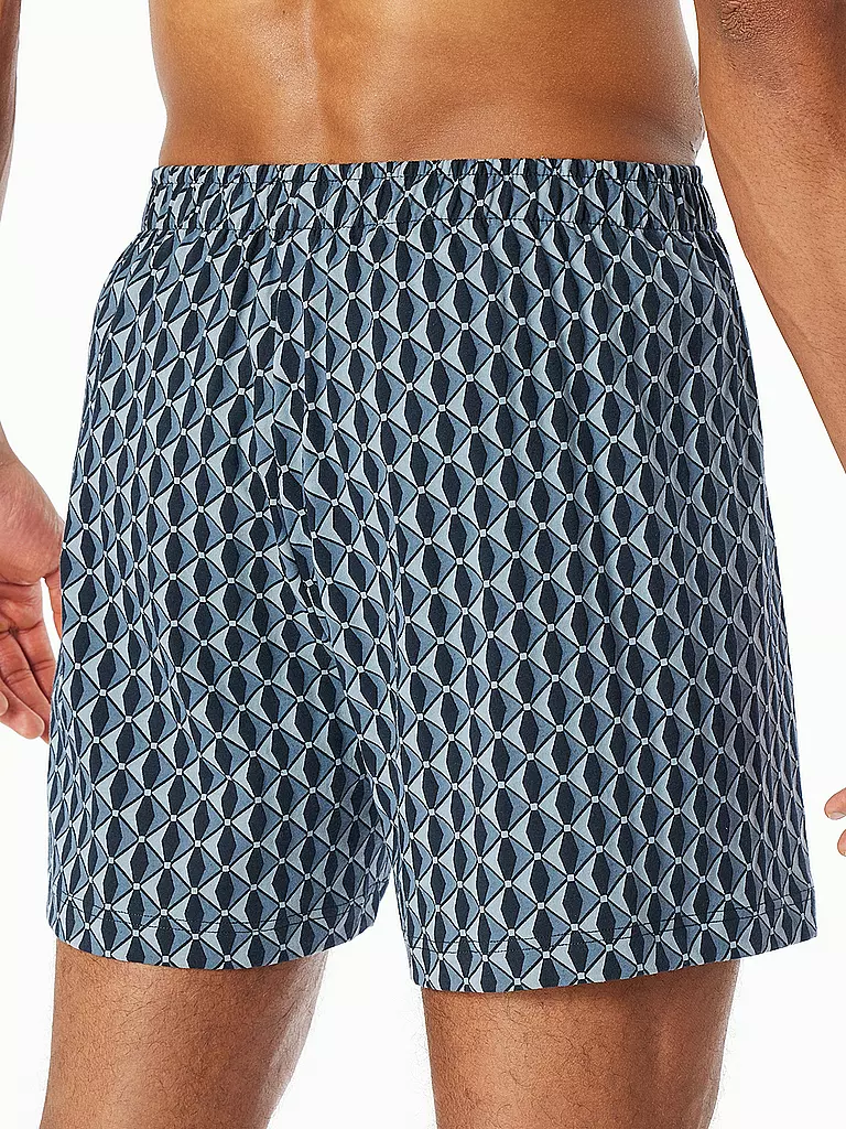 SCHIESSER | Boxershorts Paquete de 2 surtido 8 | Azul