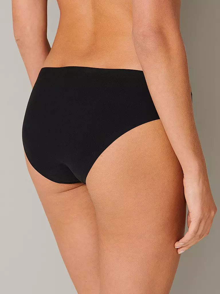 SCHIESSER | Braga INVISIBLE COTTON negro | 