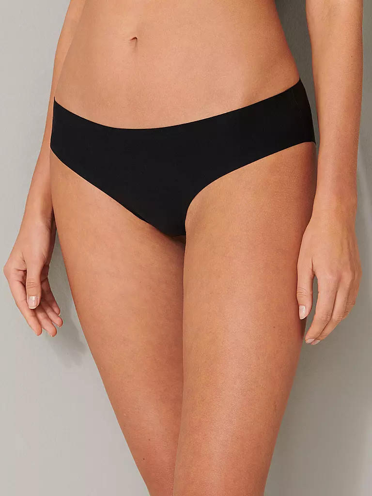 SCHIESSER | Braga INVISIBLE COTTON negro | 