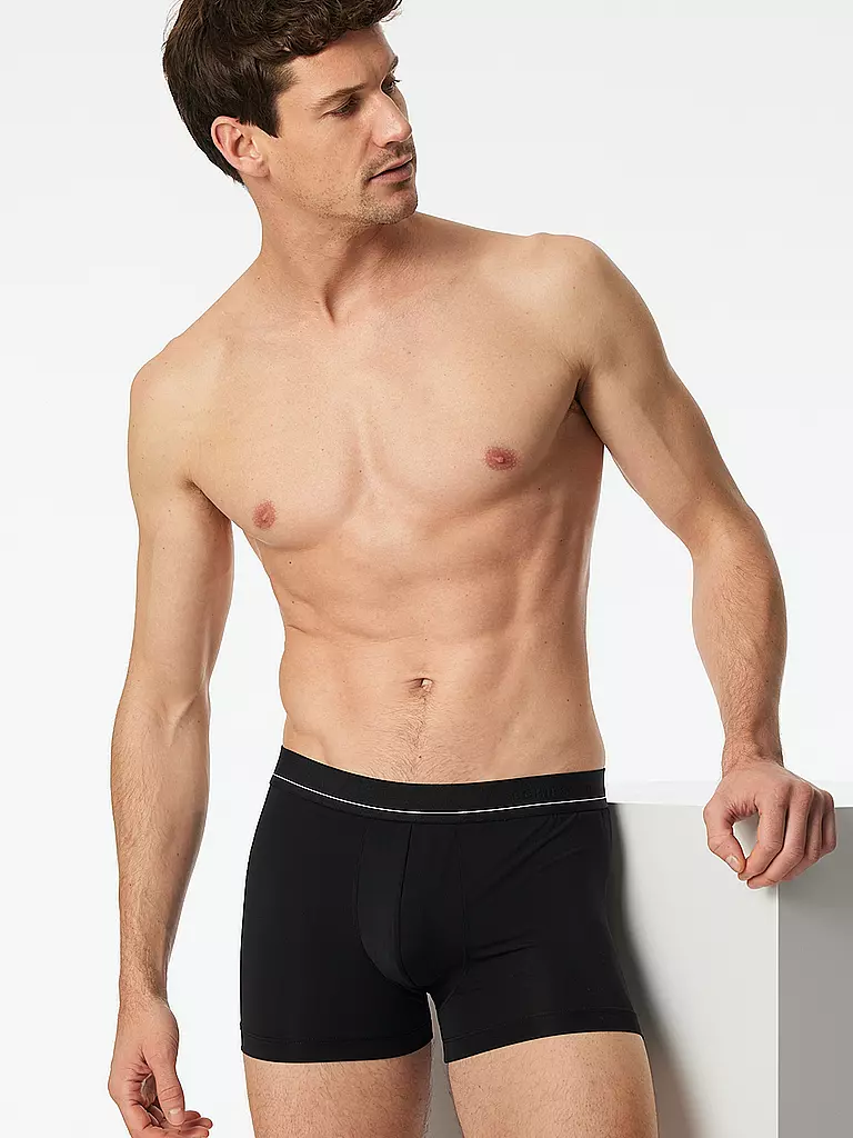 SCHIESSER | Calzoncillos negros | Negro