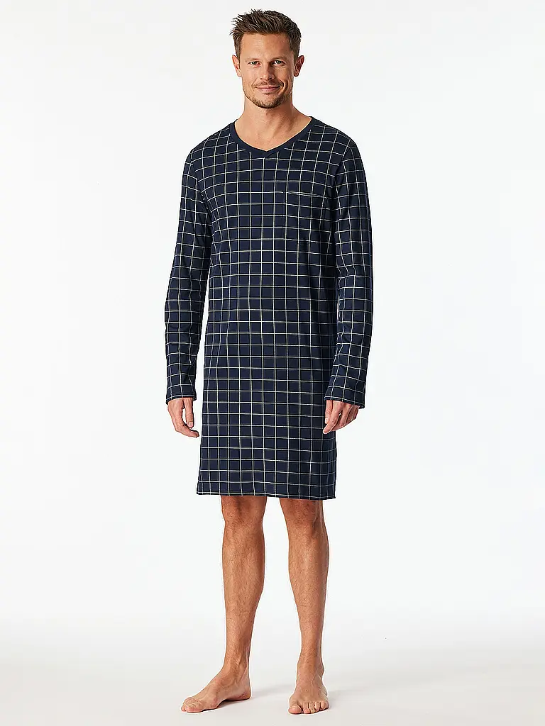 SCHIESSER | Camisón | Azul