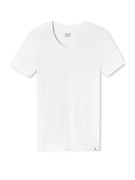 SCHIESSER | Camiseta "Long Life Soft" | Blanco