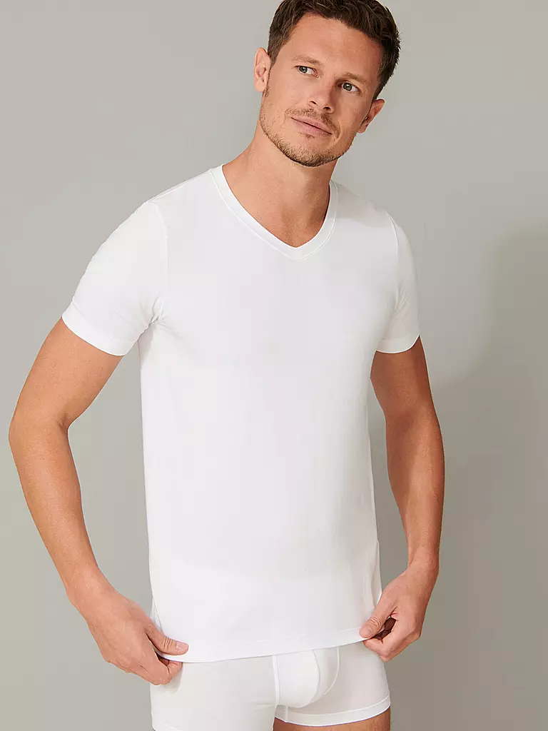 SCHIESSER | Camiseta "Long Life Soft" | 