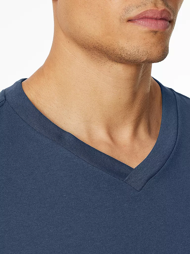 SCHIESSER | Camiseta de pijama de manga larga MIX + RELAX | 