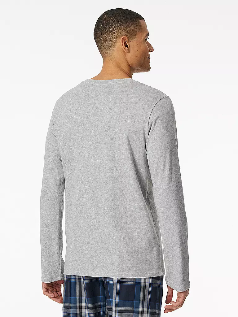 SCHIESSER | Camiseta de pijama de manga larga | 