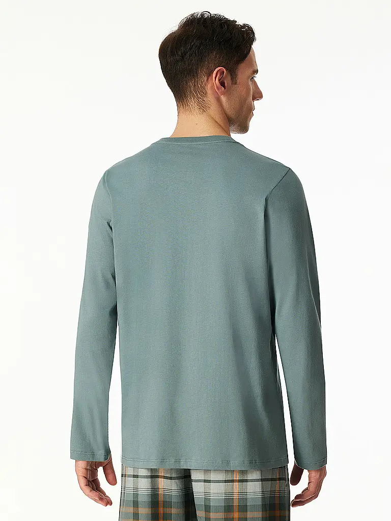 SCHIESSER | Camiseta de pijama de manga larga | 