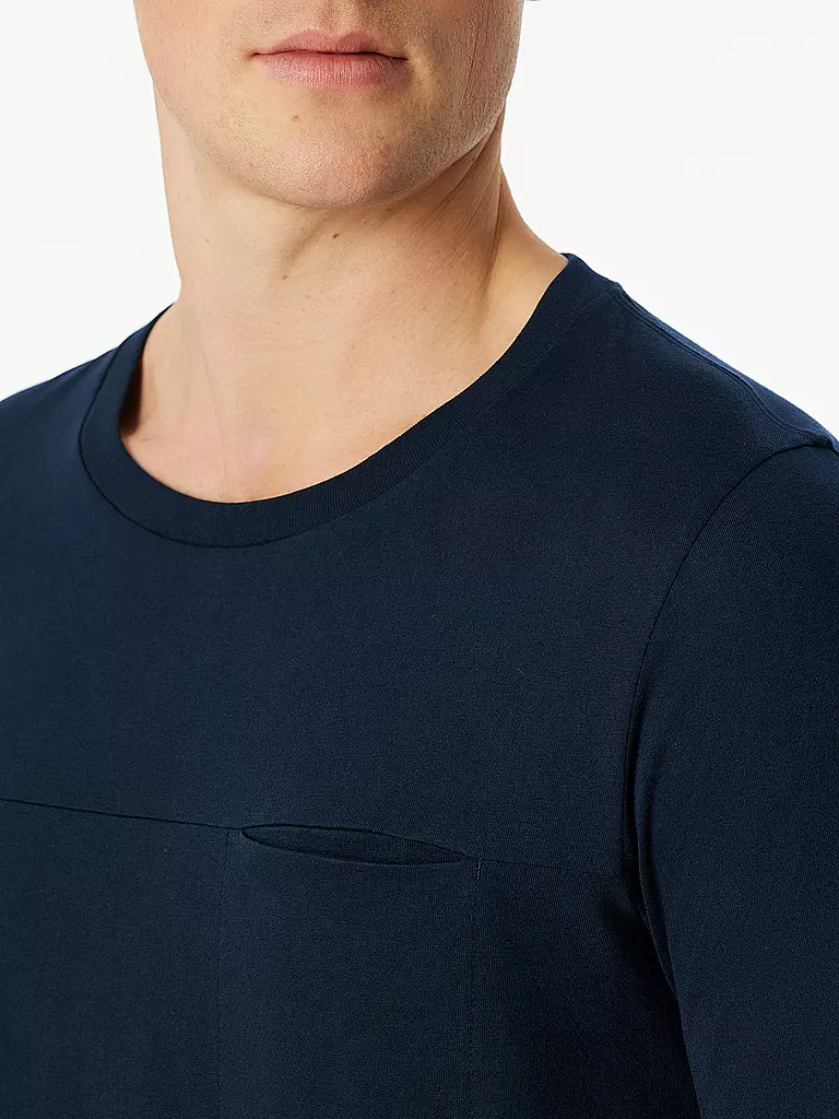 SCHIESSER | Camiseta de pijama de manga larga | 