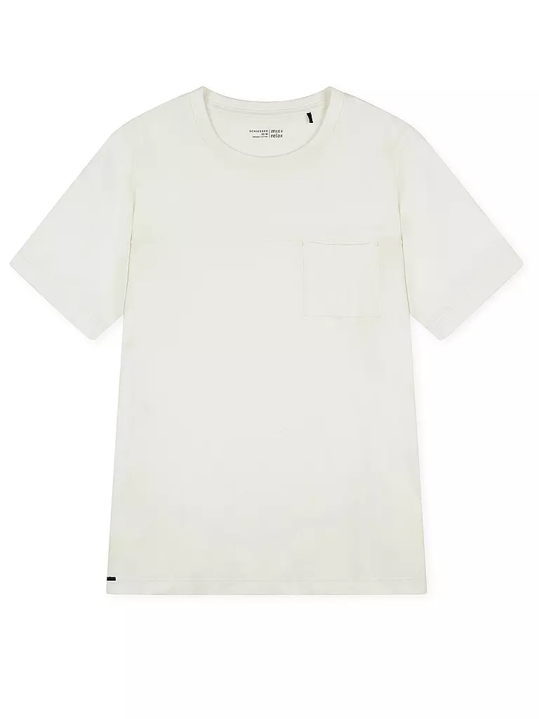 SCHIESSER | Camiseta de pijama | Crema