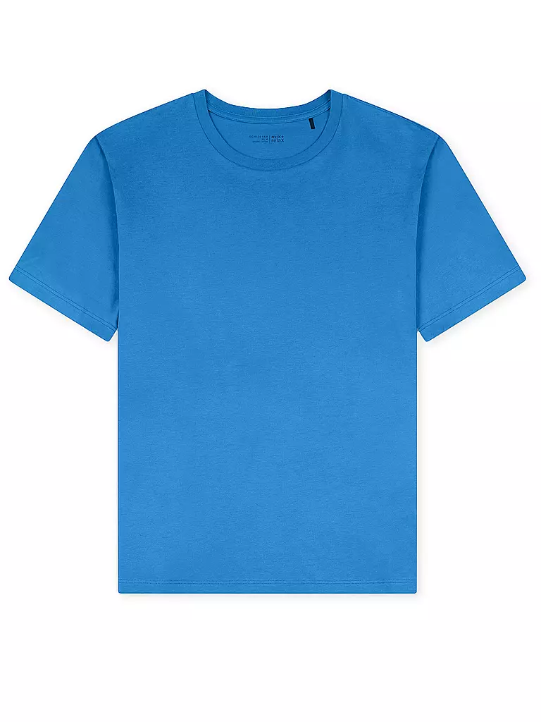 SCHIESSER | Camiseta de pijama | Azul