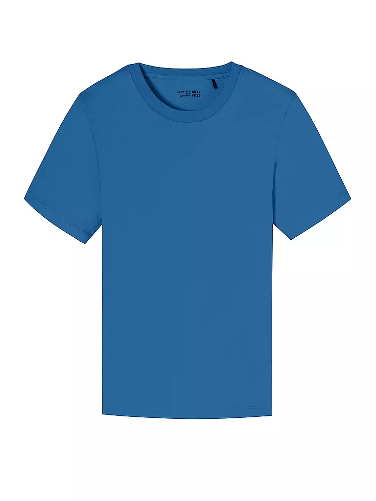 SCHIESSER | Camiseta Loungewear | Azul