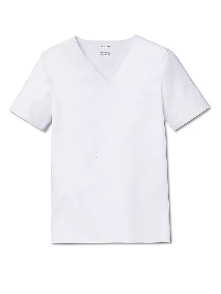 SCHIESSER | Camiseta | Blanco