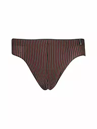 SCHIESSER | Supermini-Slip "Long Life" azul y negro | Rojo