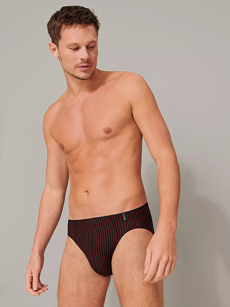 SCHIESSER | Minislip Long Life Soft rojo | Rojo