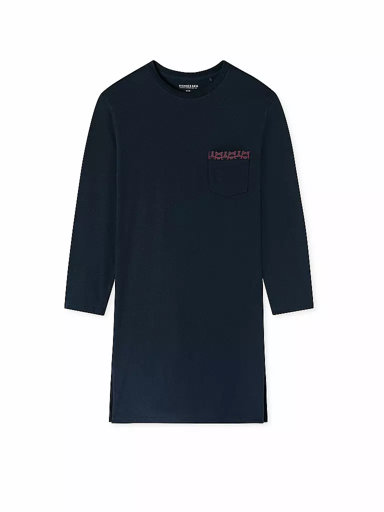 SCHIESSER | Nachthemd - Sleepshirt | Azul