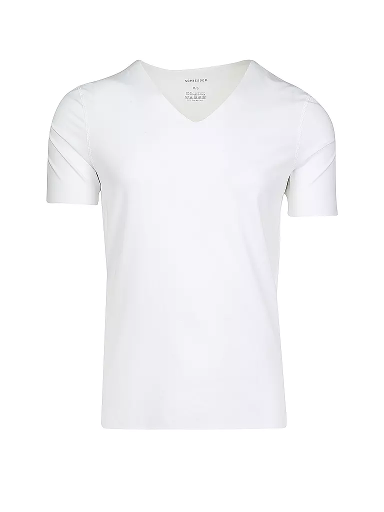 SCHIESSER | Nombre del producto: Camiseta | Blanco