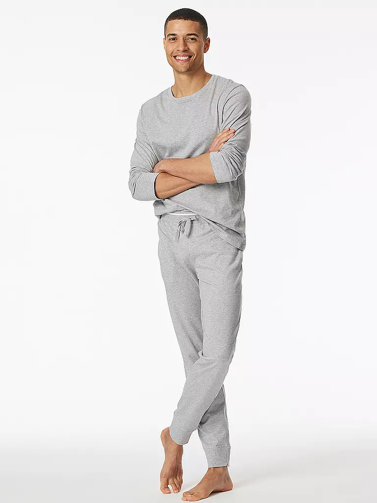 SCHIESSER | Pantalón de pijama MIX + RELAX | Gris