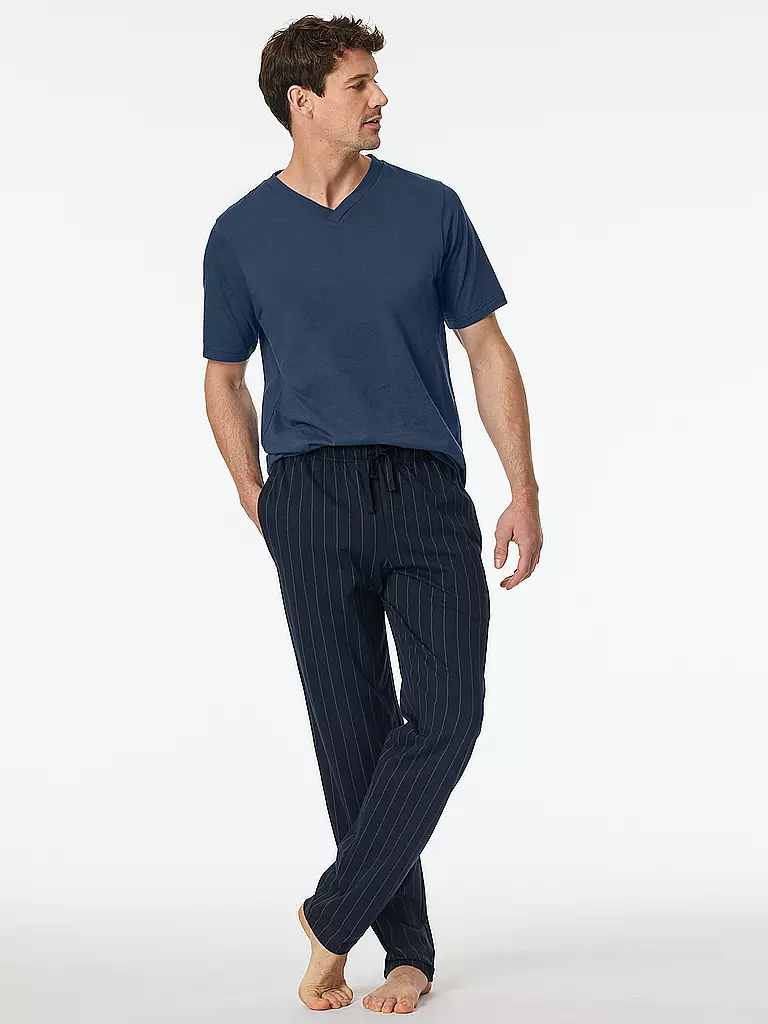SCHIESSER | Pantalón de pijama | Azul