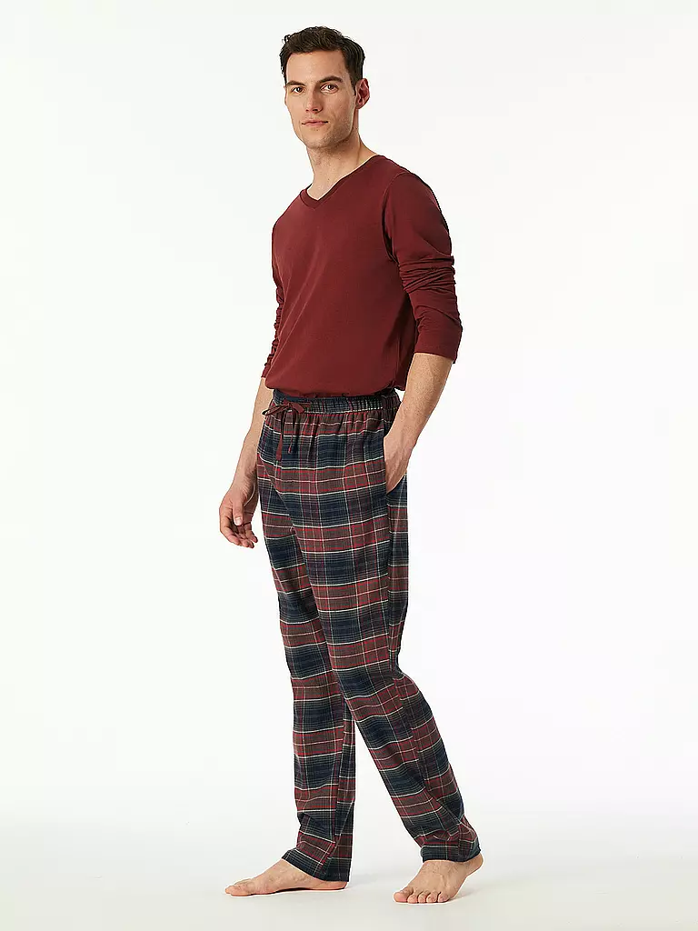 SCHIESSER | Pantalón de pijama | Azul