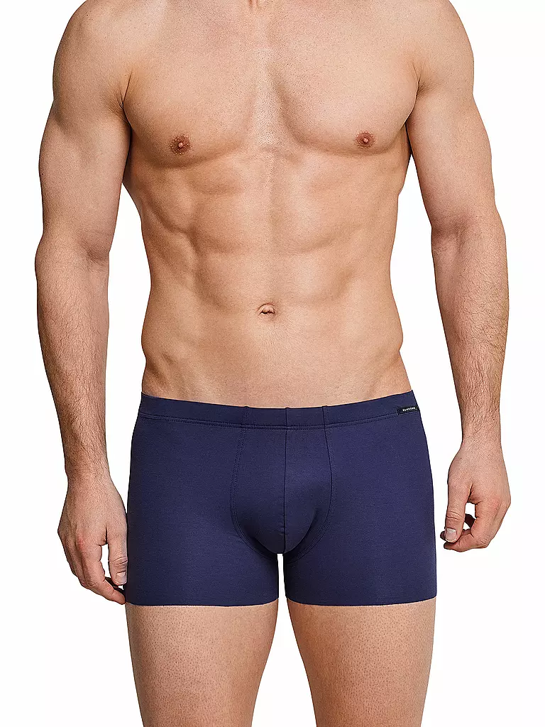 SCHIESSER | Pantalones "Laser Cut" (Marino) | Azul