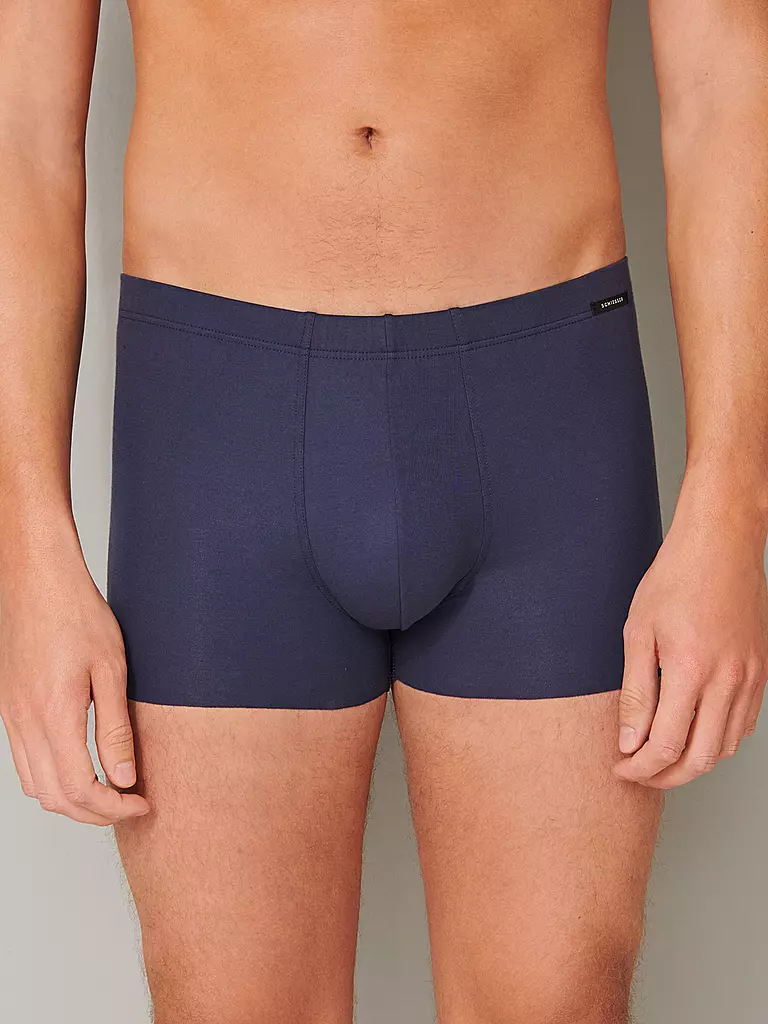 SCHIESSER | Pantalones "Laser Cut" (Marino) | Azul