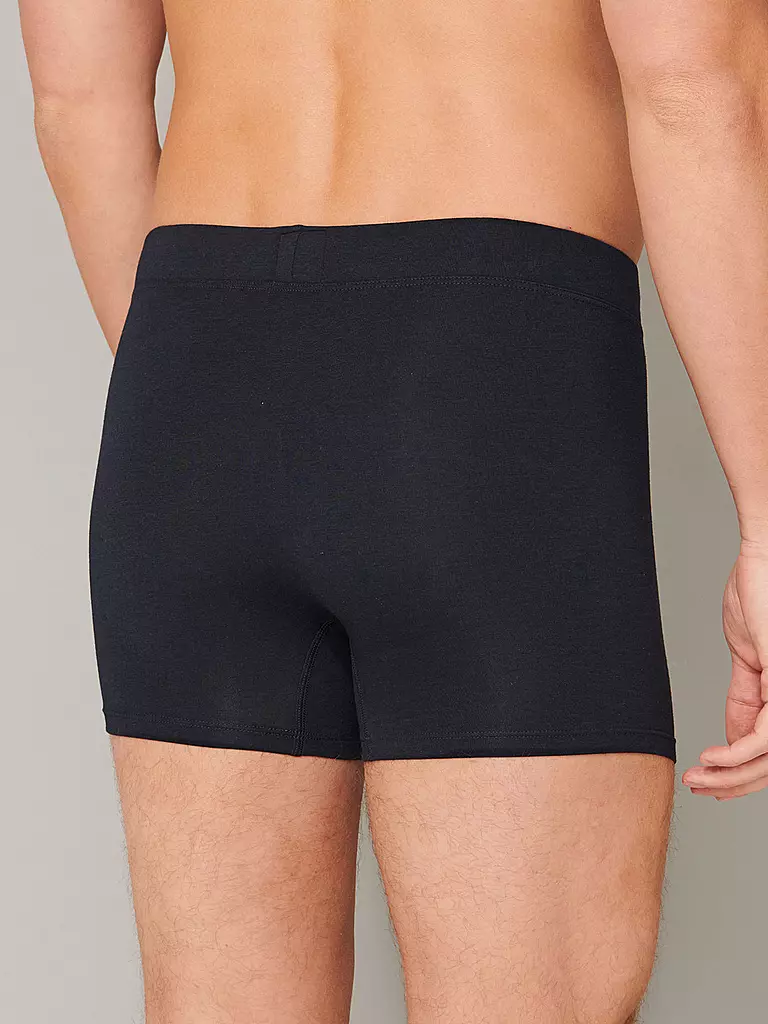 SCHIESSER | Pantalones "Long Life Soft" (Azul negruzco) | Azul