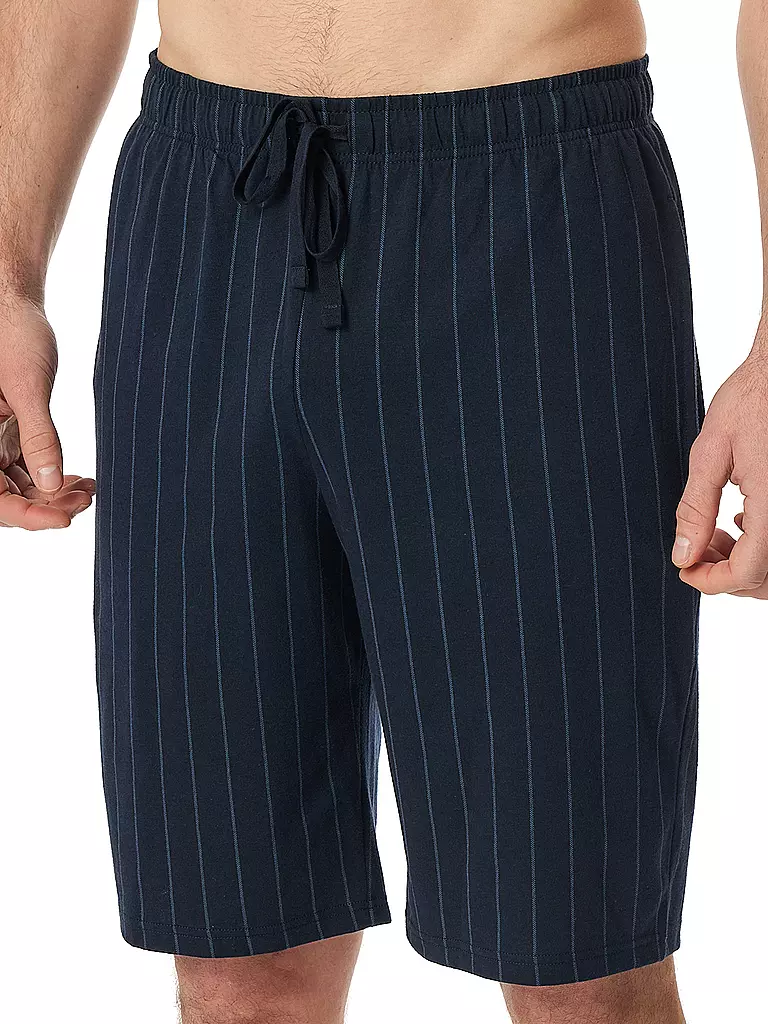 SCHIESSER | Pantalones cortos de pijama MIX + RELAX | Azul