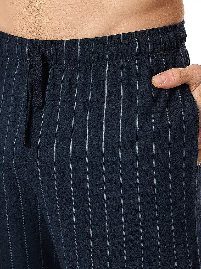 SCHIESSER | Pantalones cortos de pijama MIX + RELAX | Azul