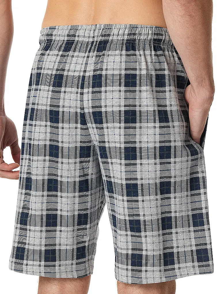 SCHIESSER | Pantalones cortos de pijama | Azul