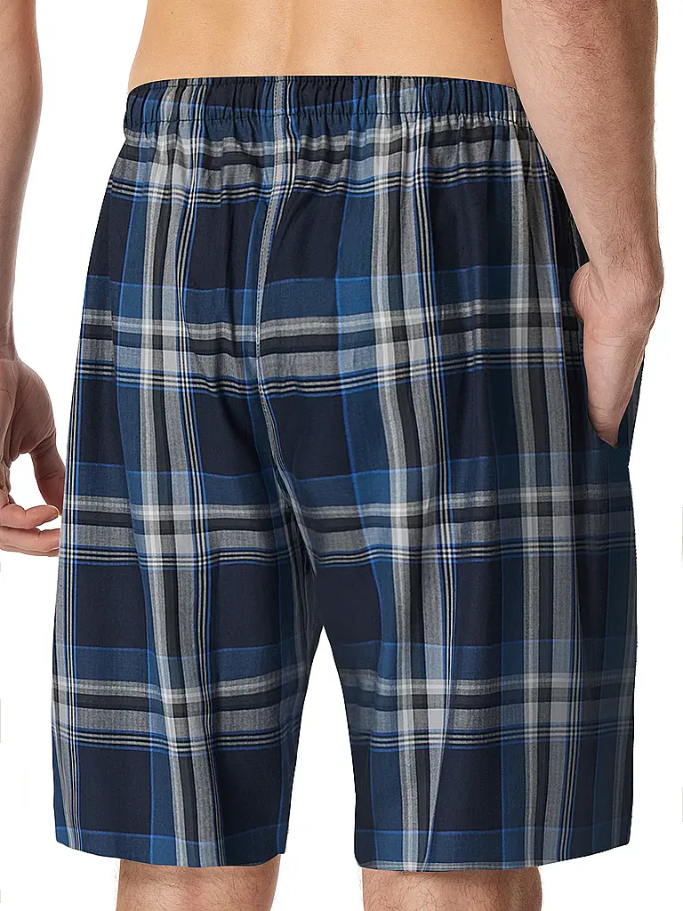 SCHIESSER | Pantalones cortos de pijama | Azul
