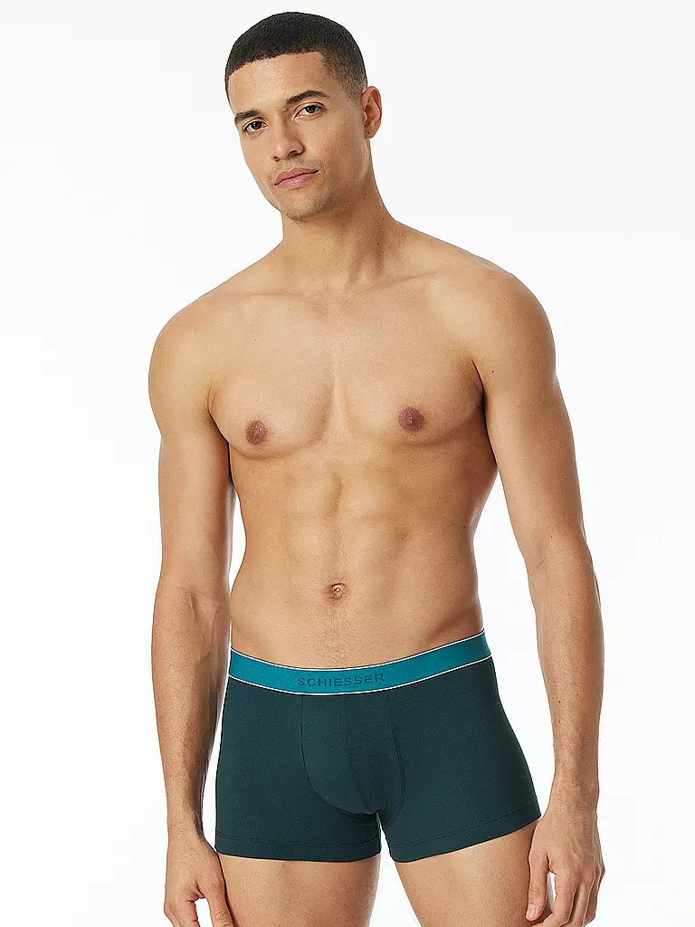 SCHIESSER | Pantalones petróleo | Azul