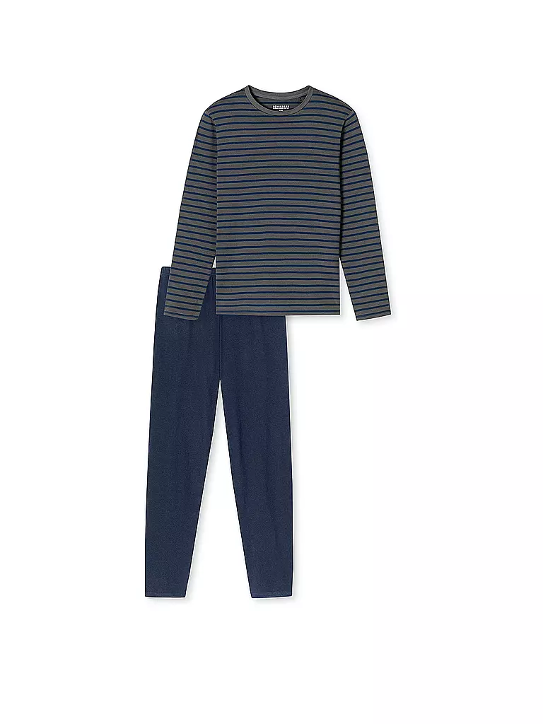 SCHIESSER | Pijama antracita | Gris