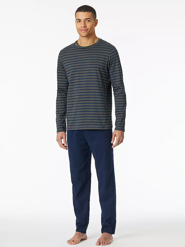 SCHIESSER | Pijama antracita | Gris