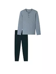 SCHIESSER | Pijama azul noche | Azul
