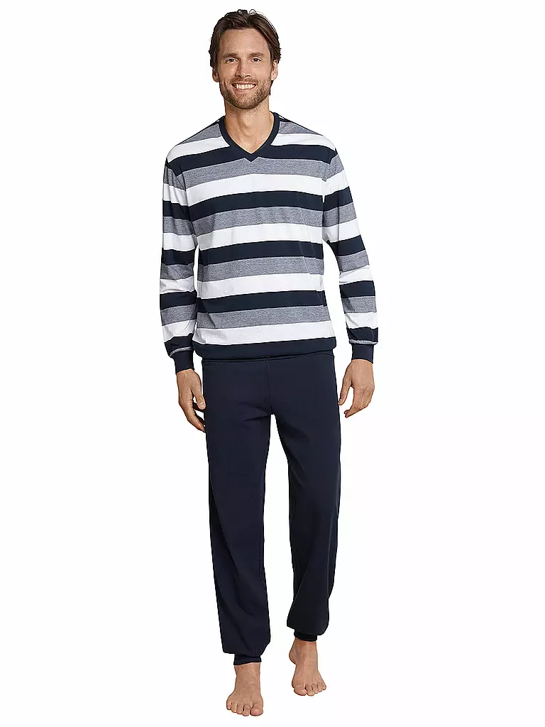 SCHIESSER | Pijama | Azul