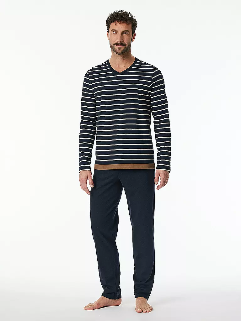 SCHIESSER | Pijama | Azul