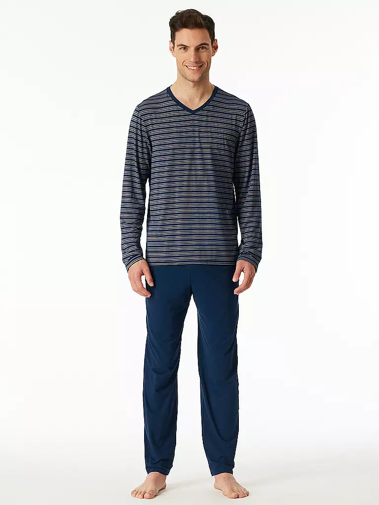 SCHIESSER | Pijama | Azul