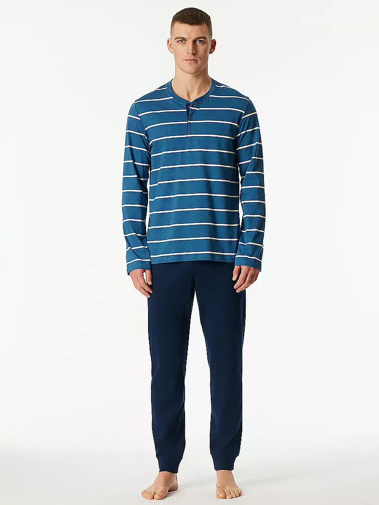SCHIESSER | Pijama | Azul