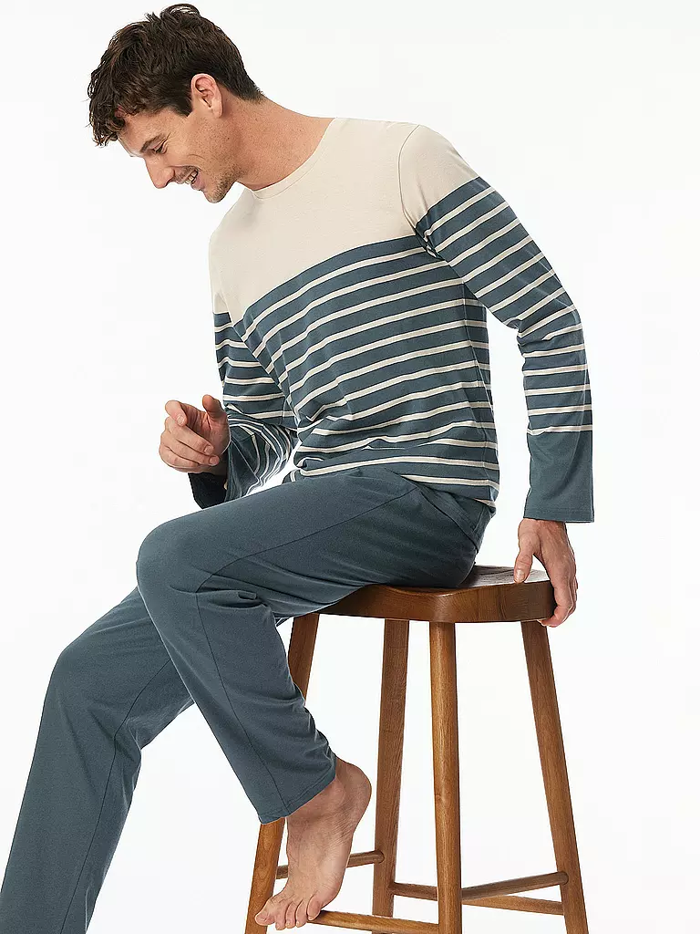 SCHIESSER | Pijama | Azul
