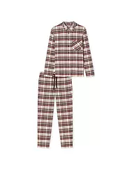 SCHIESSER | Pyjama  | Rojo oscuro