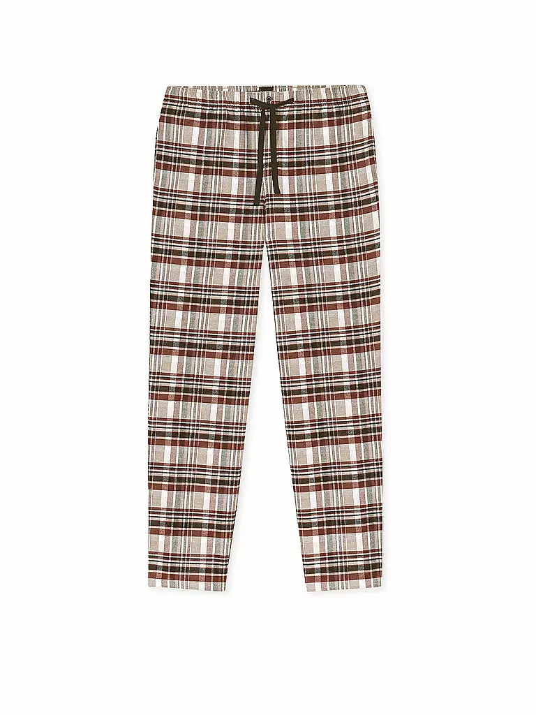 SCHIESSER | Pyjama  | Rojo oscuro