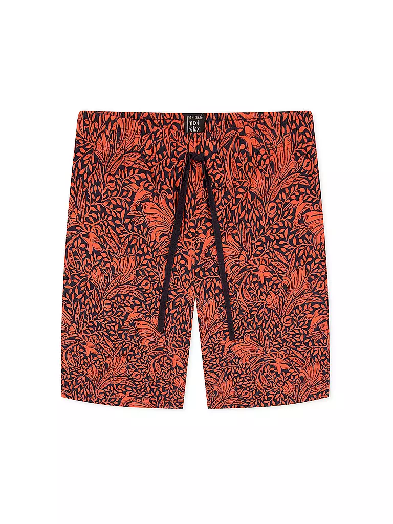 SCHIESSER | Pyjama Shorts MIX + RELAX | Naranja