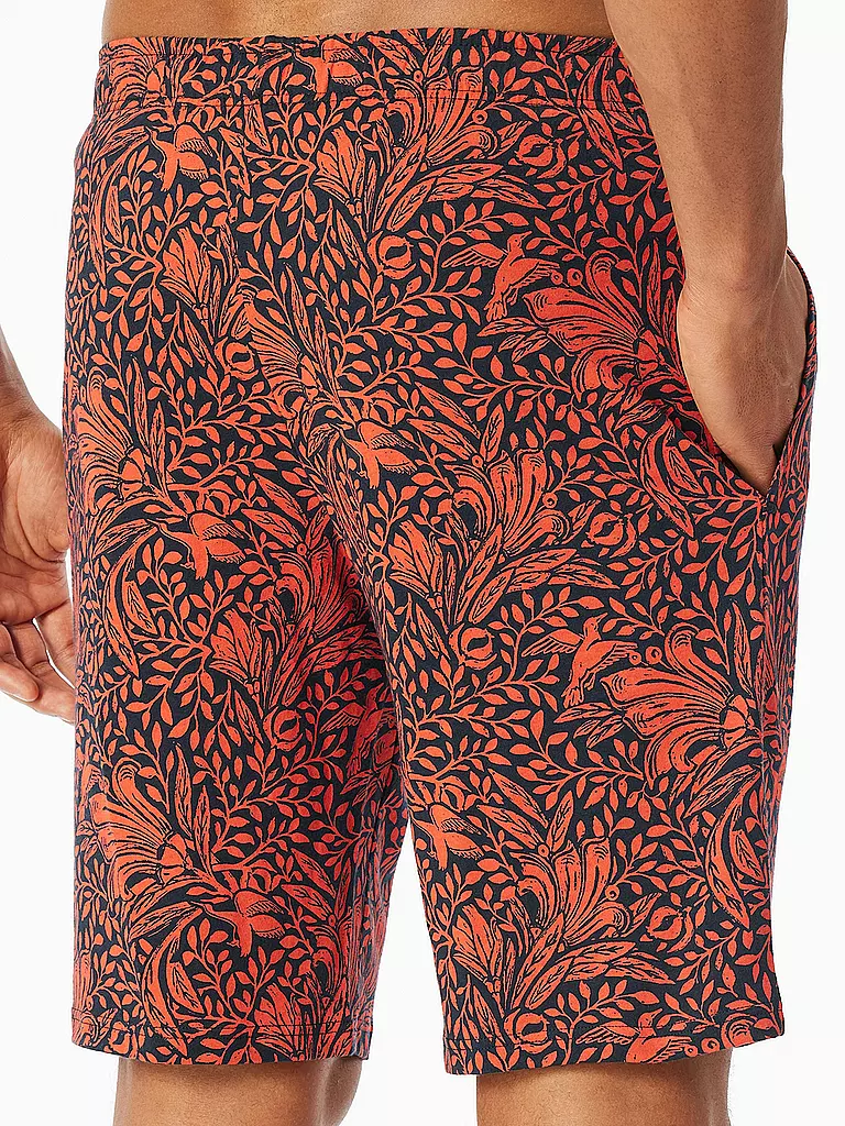SCHIESSER | Pyjama Shorts MIX + RELAX | Naranja