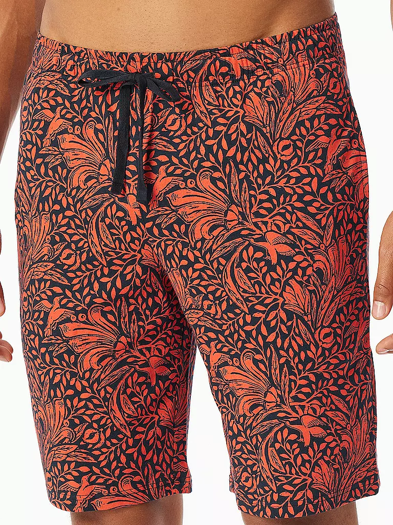 SCHIESSER | Pyjama Shorts MIX + RELAX | Naranja